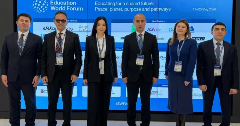 Эмин Амруллаев на Всемирном форуме по образованию