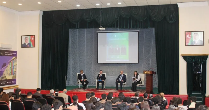 AQC rəhbərliyi Mingəçevir Dövlət Universitetində konfransda çıxış edib FOTOLAR