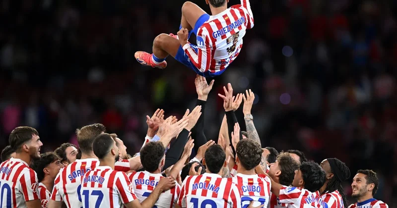 “Atletiko Madrid” Antuan Qrizmann üçün vida mərasimi keçirib FOTO