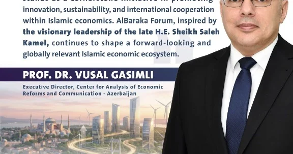 Vüsal Qasımlı III Qlobal İslam İqtisadiyyatı Sammitində iştirak edəcək