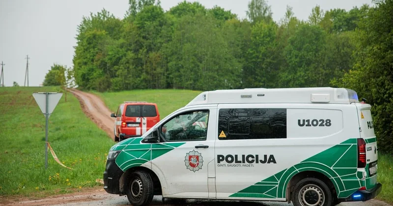 Упавший в Литве дрон содержит взрывчатку