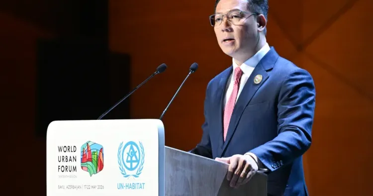 WUF13 ün mövzusu bizi real addımlar atmağa yönəldən bir çağırışdır Nqa Kor Minq