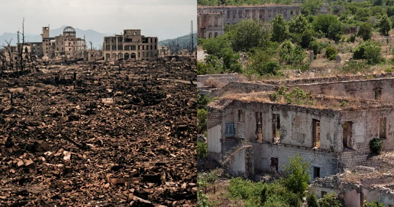 Ağdamın Xirosimadan fərqi bu idi Fotolar