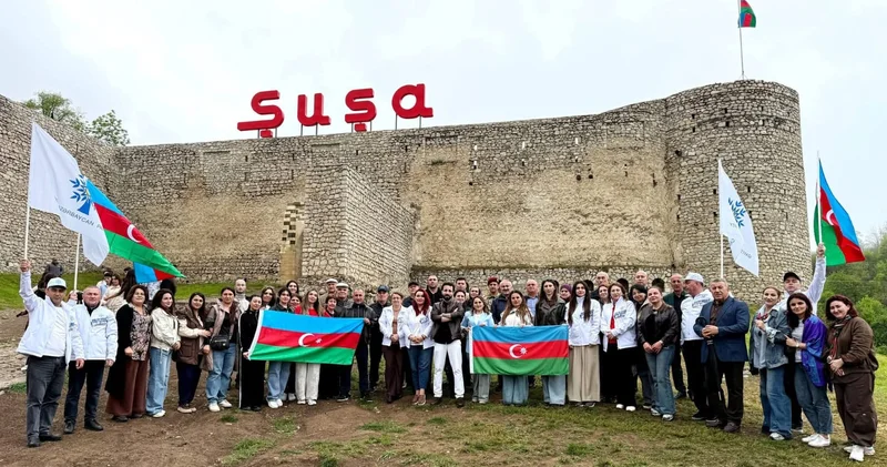 YAP Qusar Rayon Təşkilatının veteranları və fəalları Qarabağa səfər etdi