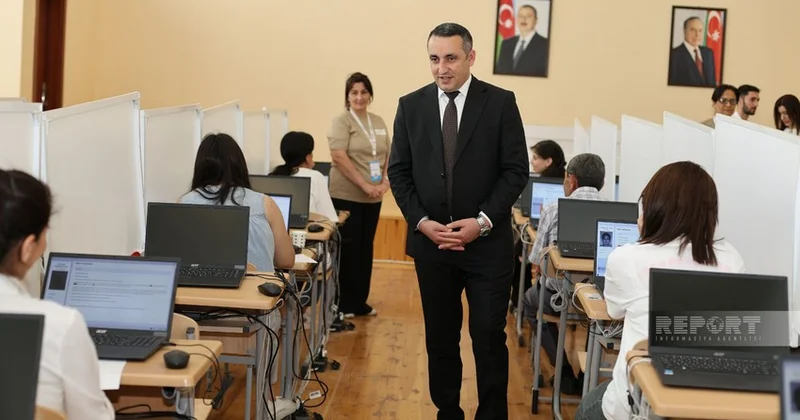 Azad olunan ərazilərdə çalışan müəllimlər ilk dəfə sertifikasiya imtahanında iştirak ediblər FOTO