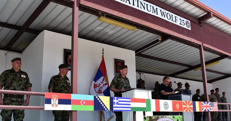 Azərbaycan hərbçiləri Serbiyada keçirilən beynəlxalq təlimdə iştirak edirlər