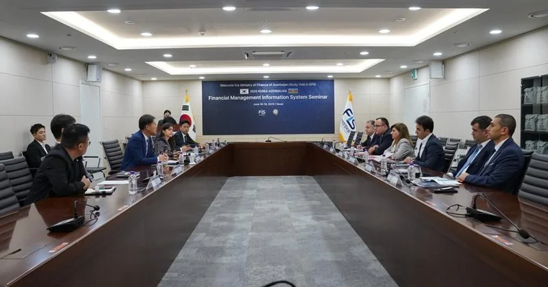 Azərbaycan Koreyanın maliyyə idarəetmə informasiya sistemi ilə tanış olub