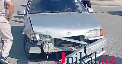 İsmayıllıda qəza VİDEO