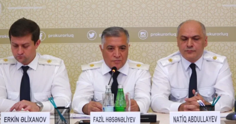 Prokurorluqda istintaqa nəzarət idarəsinin rəisi: Bağlı qalan qəsdən adam öldürmə faktı yoxdur