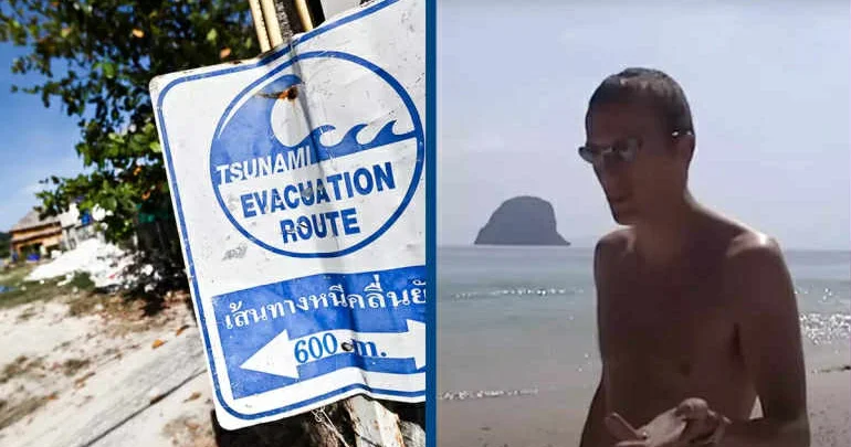 Turist təsadüfən tarixin ən böyük fəlakətlərindən birinin ilk saniyələrini çəkib
