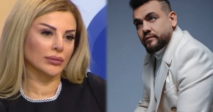Eks ərinin səsini eşidib efiri tərk etdi