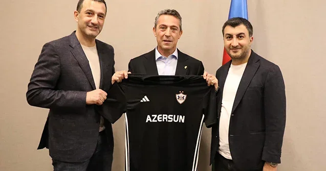 “Qarabağ” rəsmiləri Ali Koçla görüşdü Foto