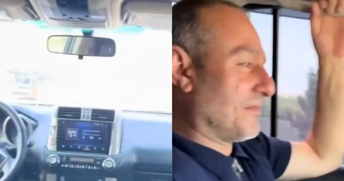 Bakıda içkili sürücü “ayıq sürücü” xidməti çağırmaq əvəzinə görün nə etdi VİDEO