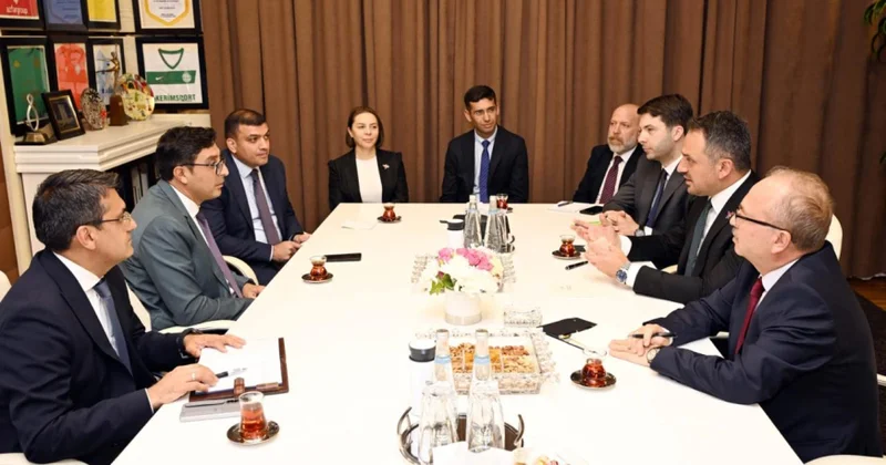 Türkiyə ilə idman sahəsində əməkdaşlıq müzakirə olundu FOTOLAR