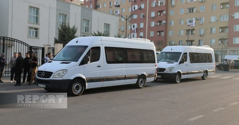 В Кянгярли выехала очередная группа бывших вынужденных переселенцев