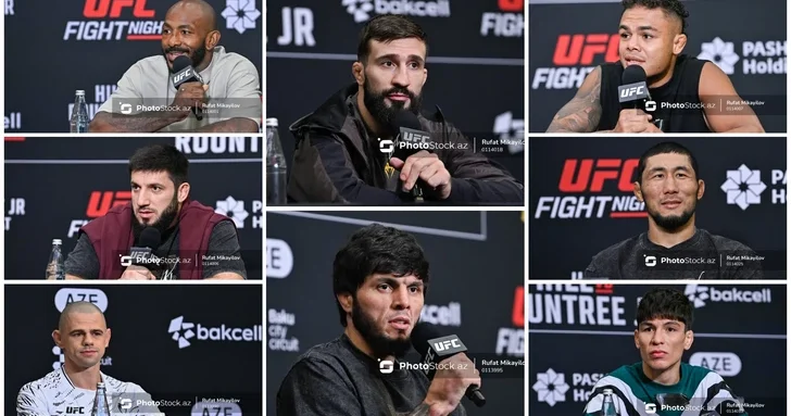 Звезды UFC в Баку: открытая тренировка с чемпионами в Приморском парке уже сегодня
