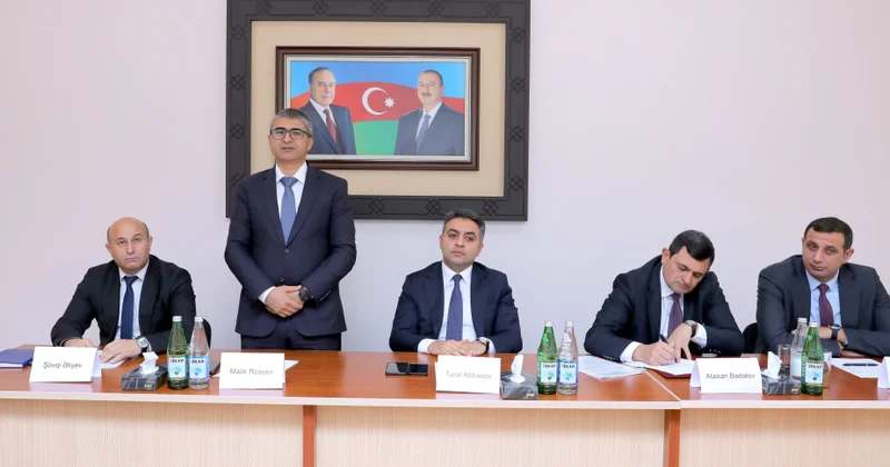 Naxçıvanda su ehtiyatları sahəsində yaradılan Regional bölmənin təqdimatı olub