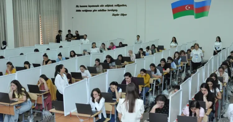 Müəllimlərin sertifikatlaşdırılmasının test mərhələsinə başlanıldı FOTO