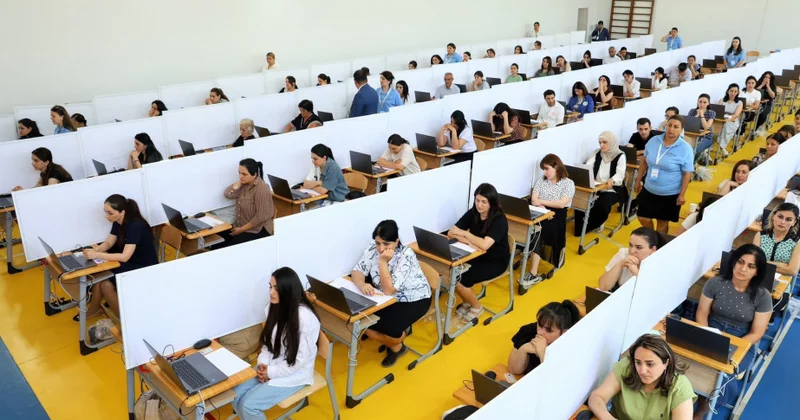 Agentlik: Sertifikatlaşdırmanın bugünkü test imtahanlarında 2019 müəllim iştirak edib
