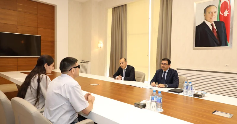Nazir müavini Rəşad Mustafayev Xızı rayonunda vətəndaşları qəbul edib