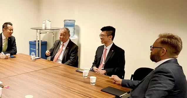 Emin Əmrullayev “City Hong Kong” və “Asia Greentech”in rəhbərliyi ilə görüşdü Fotolar
