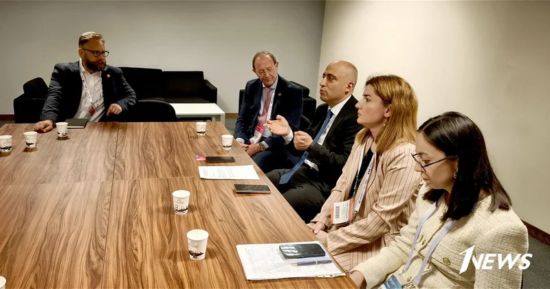 Эмин Амруллаев встретился с руководством университета City of Hong Kong и Азиатского фонда Greentech ФОТО