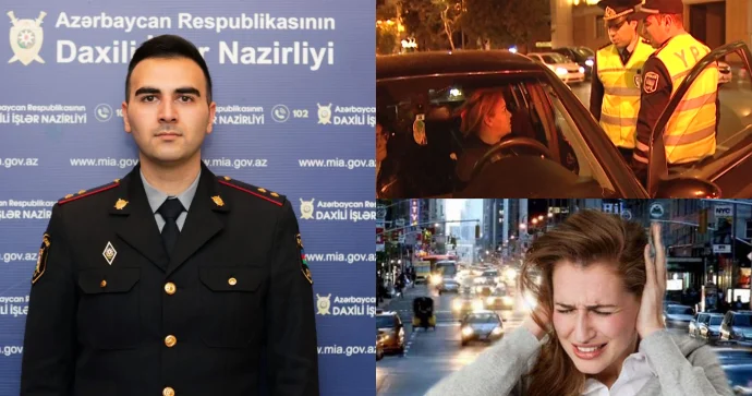 Polis gecə vaxtı mahnıya səs verib narahatlıq yaradanlara xəbərdarlıq etdi CƏZASI VAR VİDEO