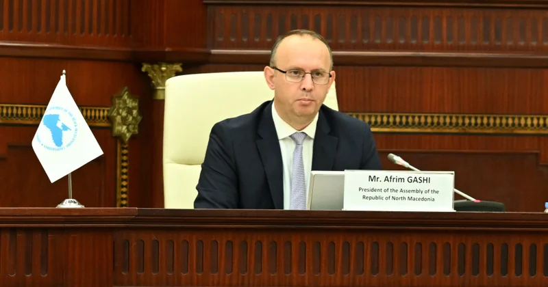 Afrim Qaşin: Parlament demokratiyası ölkələrimiz arasında davamlı münasibətlərin qurulmasında əsas vasitədir