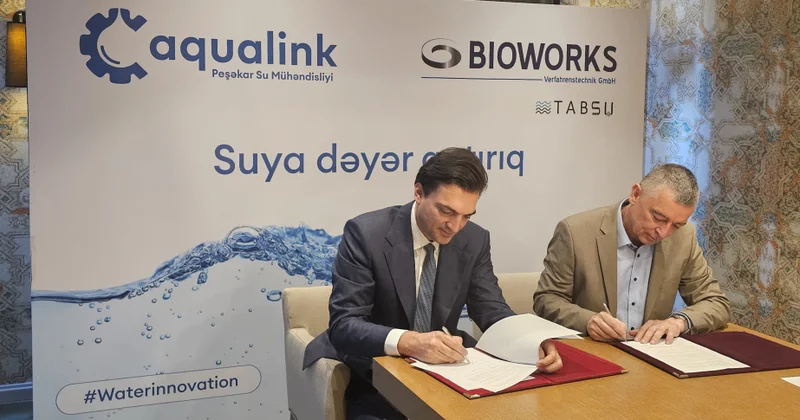 ® “Aqualink” məşhur Almaniya şirkəti ilə birgə su ehtiyatlarından səmərəli istifadə həlləri təklif edəcək