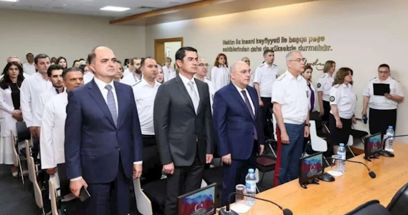 Tibb İşçilərinin Peşə Bayramı Günü münasibətilə tədbir keçirilib FOTOLAR