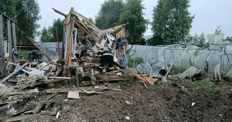Moskvaya son 2 ilin ən böyük dron hücumu Video Fotolar