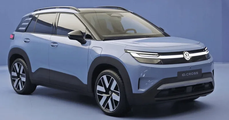 Volkswagen in yeni elektrik krossoverinin şəkilləri ortaya çıxıb