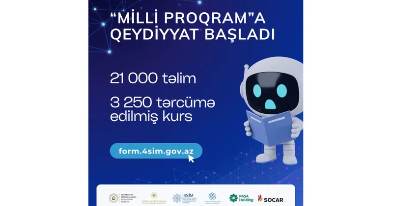 “4Sİ Akademiyası Milli Proqram”ın müddəti daha bir il artırılıb
