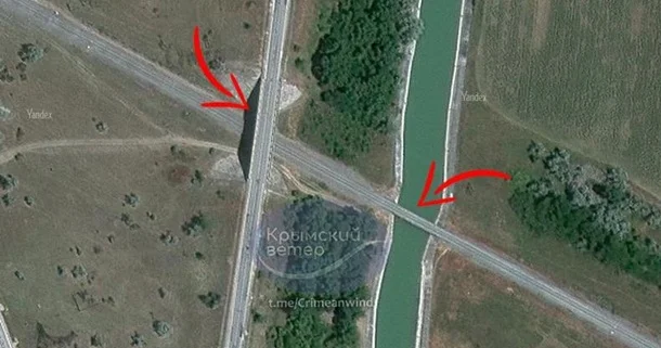 Dronlar Krımda dəmiryolu körpüsünə hücum edib