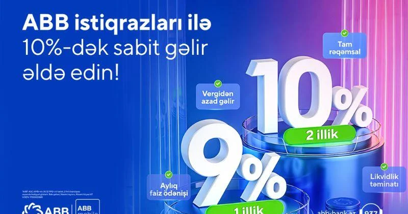 ABB istiqrazlarına yüksək investor marağı davam edir: sifarişlər təklifi 2 dəfə üstələdi (R)