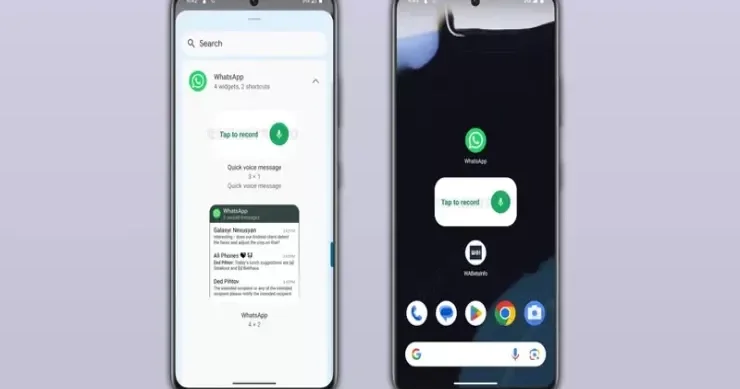 WhatsApp dan YENİLİK Tətbiqi açmadan səsli mesaj göndəriləcək