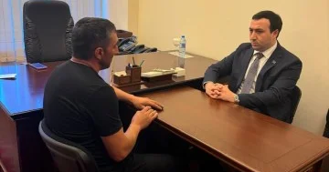 Milli Məclisin deputatı Mahir Süleymanlı seçicilərlə görüşüb