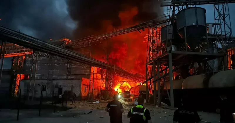 В Полтавской области в результате атаки БПЛА повреждено промпредприятие