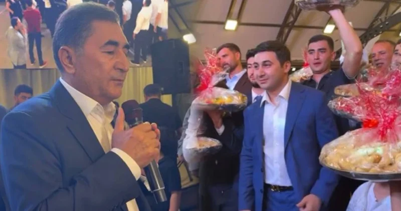 Zabitdən oğlunun toyu ilə bağlı müzakirələrə reaksiya: Elə belə olmalıdır