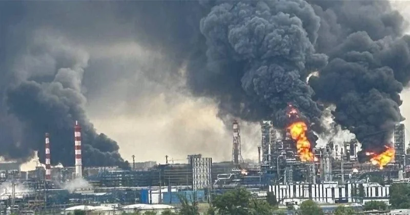 Собянин: пожар на Московском НПЗ в основном локализован