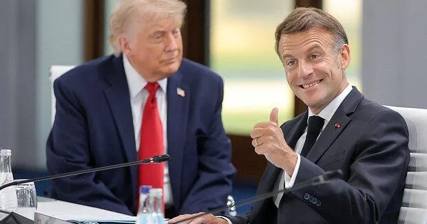 Раскрыты попытки Макрона удержать Трампа ВИДЕО