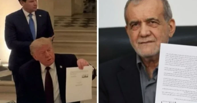 Tramp və Pezeşkian memorandum İMZALADI