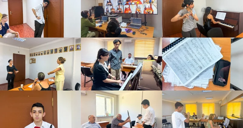 Musiqi məktəblərində ilk mərkəzləşdirilmiş imtahan: Otaq otaq izlədik REPORTAJ