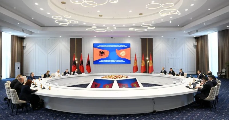 Qırğızıstan Albaniya Birgə Bəyanatı imzalanıb