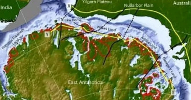 Antarktidanın altında 30 milyon illik qədim mənzərə tapıldı