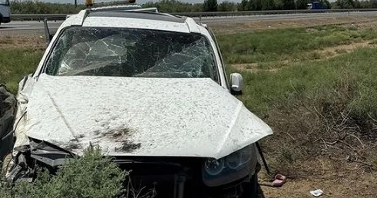 Yol polisi Bakı Qazax yolundakı qəza ilə bağlı məlumat yayıb