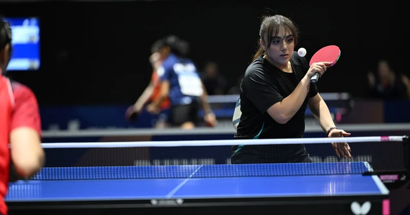 Azərbaycan komandası ABŞ stolüstü tennisçilərinə uduzub FOTO