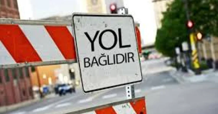 Bakıda bu yol iki gün BAĞLI OLACAQ