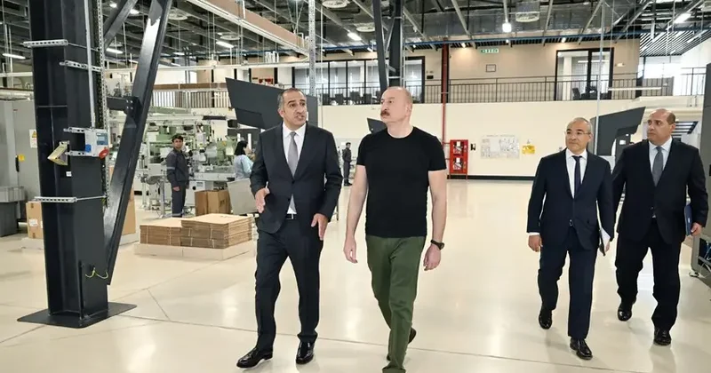 Prezident açılışda iştirak edib FOTOLAR