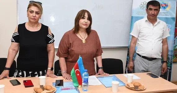 Masallıda şəhid ailələri və vətən müharibəsi iştirakçıları ilə görüş